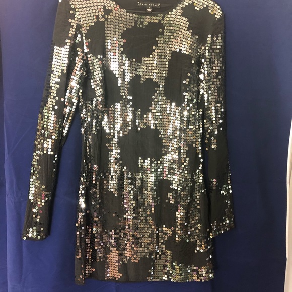 Gorgeous Sheri Bodell black sequined dress - Picture 10 of 12